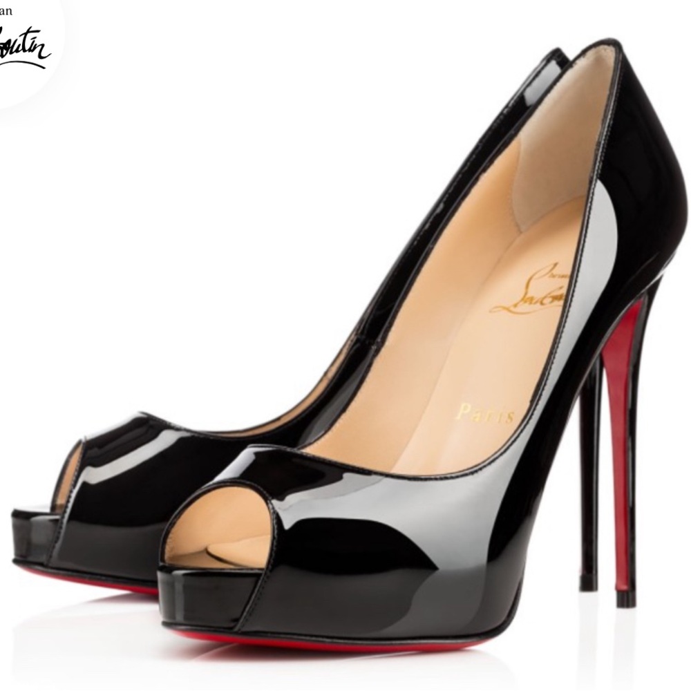 Authentic Louboutin 120mm Platform Pumps